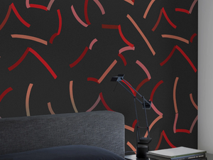 LEARNING TO WAVE - Motif washable wallpaper - Wallpaper by Texturae