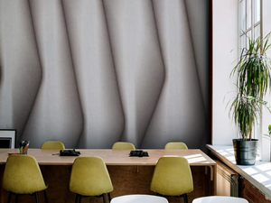 RAPPORT - Geometric panoramic wallpaper - Wallpaper by Texturae