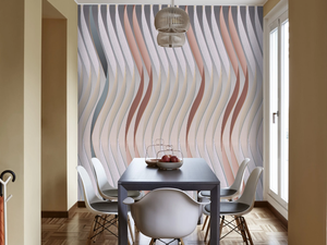 SPIRAL - Geometric washable wallpaper - Wallpaper by Texturae