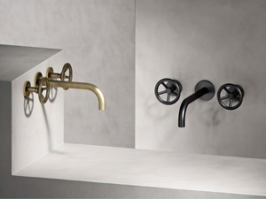 BROOKLYN - 3 hole wall-mounted washbasin tap - Tap by The Watermark Collection