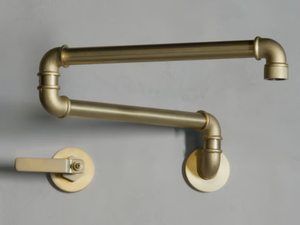 ELAN VITAL - 2 hole brass washbasin mixer - Tap by The Watermark Collection