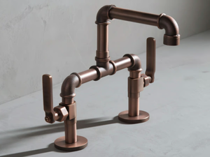 ELAN VITAL - 2 hole brass washbasin tap - Tap by The Watermark Collection