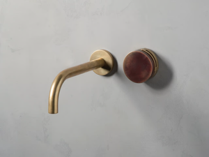 ELEMENTS - 2 hole wall-mounted washbasin tap - Tap by The Watermark Collection