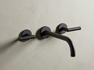 LOFT - 3 hole wall-mounted washbasin tap - Tap by The Watermark Collection