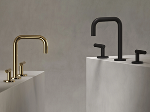 LOFT - 3 hole washbasin tap with flow limiter - Tap by The Watermark Collection