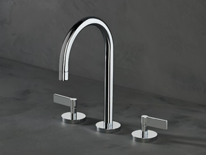 LONDON - 3 hole countertop washbasin tap - Tap by The Watermark Collection