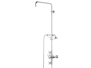 CHARLESTON - Thermostatic shower, 2 functions with shower column - Shower by THG Paris