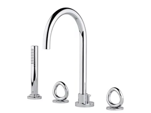 COLLECTION O - Bath mixer with handshower - Tap by THG Paris