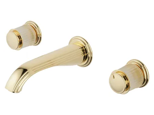 JAIPUR CRISTAL - Wall mounted basin mixer - Tap by THG Paris