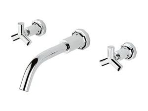 LES ONDES - Wall mounted basin mixer - Tap by THG Paris