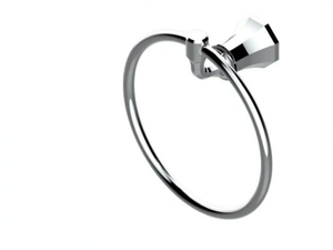 TRADITION WITH LEVER - Towel ring - Sanitary accessories by THG Paris