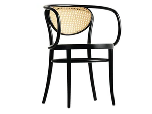 210 R - Chair with seat and backrest in cane work - Chair by Thonet