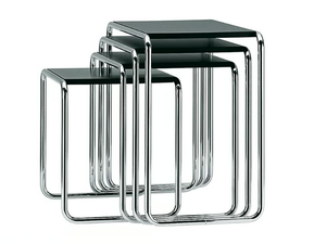 B 9 - MDF side table - Coffee table by Thonet