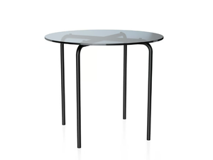 MR 515 - Round glass coffee table for living room - Coffee table by Thonet