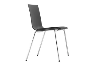 S 160 SP - Stackable plastic chair with integrated cushion - Accessories by Thonet