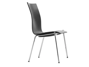 S 168 - Stackable plywood chair - Chair by Thonet