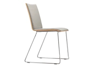 S 182 PST - Sled base upholstered chair - Chair by Thonet