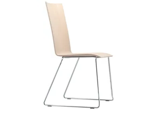 S 184 ST - Sled base chair with armrests - Chair by Thonet
