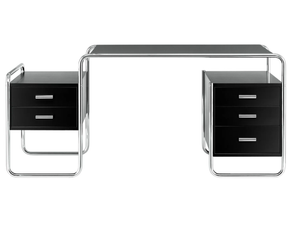 S 285 - Rectangular writing desk with drawers - Desk by Thonet