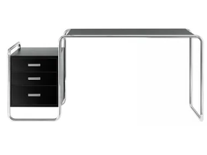 S 285/1 - Rectangular writing desk with drawers - Desk by Thonet