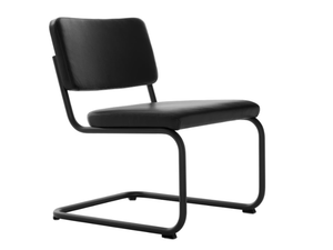 S 32 PVL - Cantilever leather easy chair - Armchair by Thonet