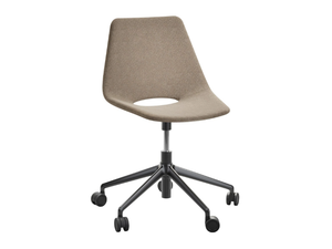 S 661 PVDR - Swivel fabric office chair with 5-Spoke base - Office Chair by Thonet