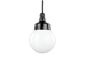 100849 - Opal glass pendant lamp - Ceiling lamp by THPG