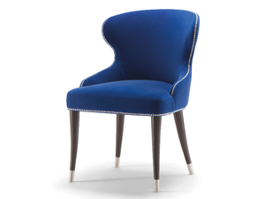 CAMELIA - Upholstered fabric chair with armrests - Chair by Tirolo
