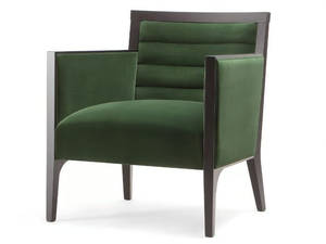 GINEVRA - Fabric armchair with armrests - Armchair by Tirolo