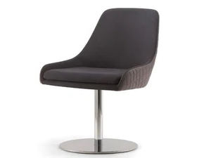 JO - Fabric chair with integrated cushion - Chair by Tirolo