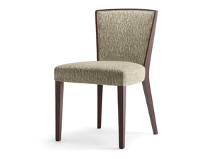 LONDON - Solid wood and fabric chair - Chair by Tirolo