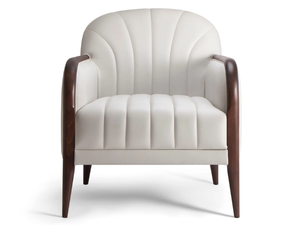 PARIGI - Upholstered armchair with armrests - Armchair by Tirolo