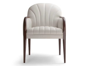 PARIGI - Upholstered easy chair with armrests - Armchair by Tirolo