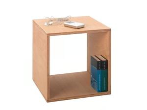 CUBE - Beech coffee table / bedside table - Coffee table by Tojo Möbel