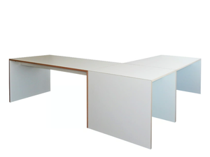 FREISTELL - L-shaped MDF office desk - Desk by Tojo Möbel