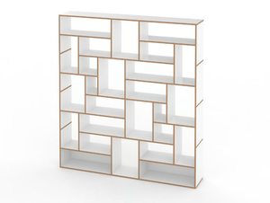 HANIBAL - Open modular MDF bookcase - Cabinet by Tojo Möbel