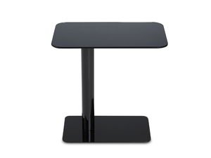 FLASH - Glass and steel side table - Coffee table by Tom Dixon