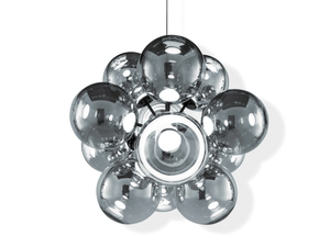 GLOBE BURST - LED polycarbonate chandelier - Ceiling lamp by Tom Dixon