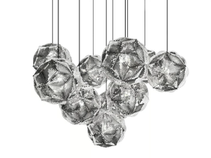 PUFF - LED stainless steel pendant lamp - Ceiling lamp by Tom Dixon