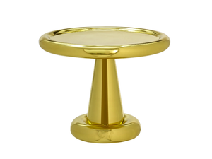 SPUN - Low round brass coffee table - Coffee table by Tom Dixon