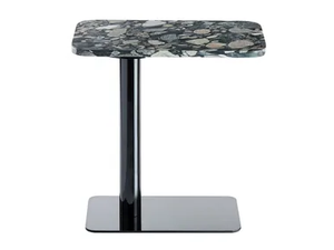STONE TABLE - Rectangular marble side table - Coffee table by Tom Dixon