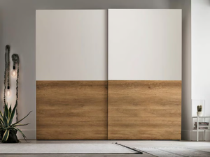 DOUBLE - Sectional wardrobe with sliding doors - wardrobe by Tomasella