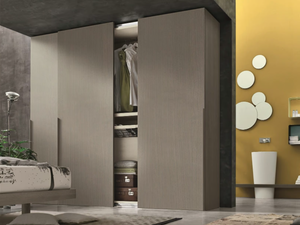 LISCIA - Ash wardrobe with sliding doors - wardrobe by Tomasella