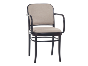 811 - Fabric chair with armrests - Chair by TON