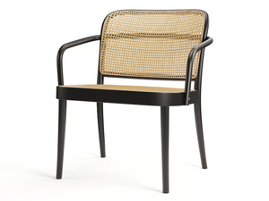 811 - Vienna straw easy chair with armrests - Armchair by TON
