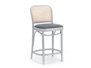 811 - Wooden stool with integrated cushion - Accessories by TON