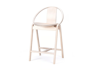 AGAIN - High stool with integrated cushion - Accessories by TON
