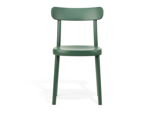 LA ZITTA - Beech chair open back - Chair by TON
