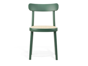 LA ZITTA - Beech chair with Vienna straw seat - Chair by TON