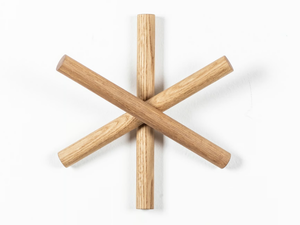 LOGS - Wall-mounted wooden coat rack - Accessories by TON